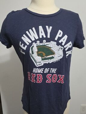 Fenway Park Boston Red Sox Navy Graphic Tee - Sz S